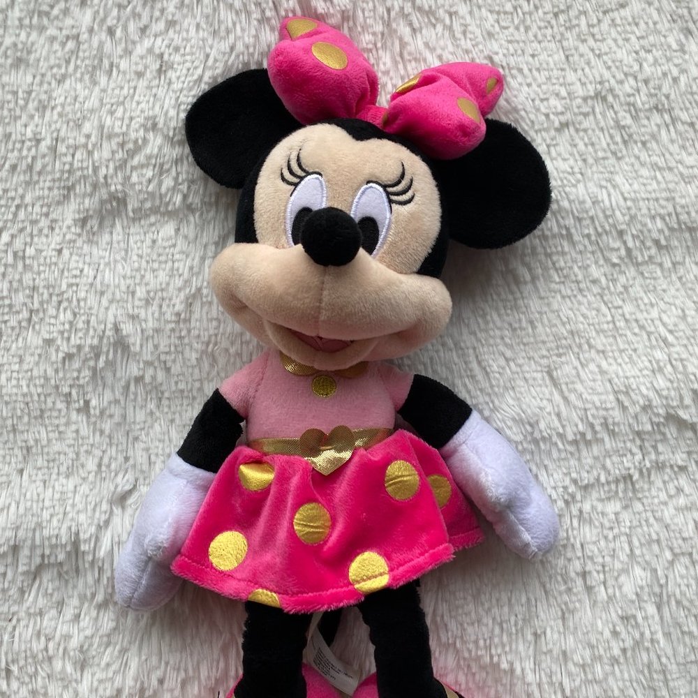 Disney Minnie Mouse Bow-Tique Plush 2018 Macy's Holiday Just Play 16"